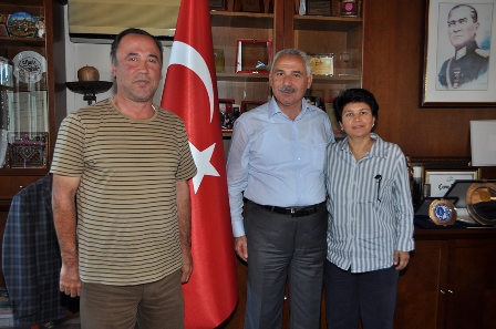 KAZAKİSTAN AHMET YESEVİ ÜNİVERSİTESİ REKTÖRÜ PROF. DR. AYNURAL, BAŞKAN ÖZMERAL'İ ZİYARET ETTİ