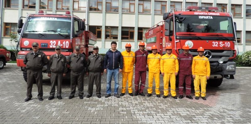 Isparta İli Orman Yangınlarıyla Mücadele Toplantısı Yapıldı
