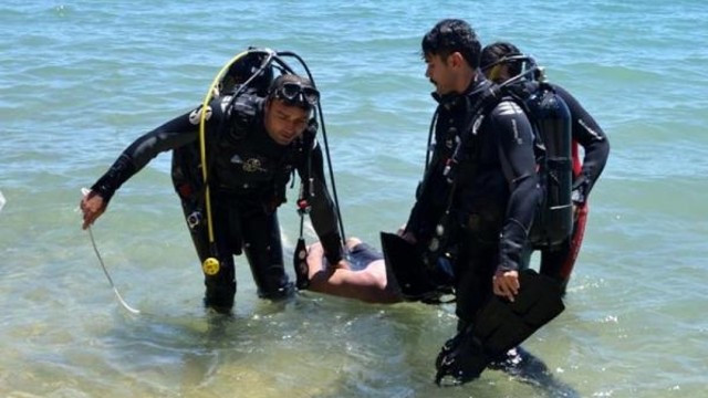 Eğirdir'de Bulunan Su Altı Arama Kurtarma Konya'ya Nakledildi