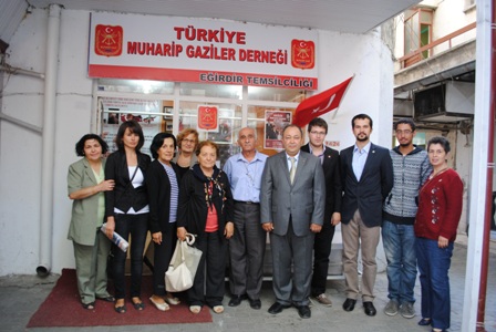 CHP Gaziler Derneğini Ziyaret Etti...