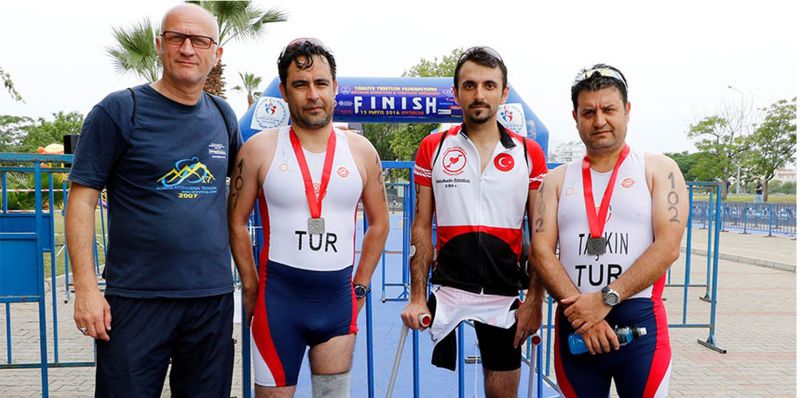 Eğirdirspor triatledi, Abdulkadir Özoğul Antalya'da 2. oldu