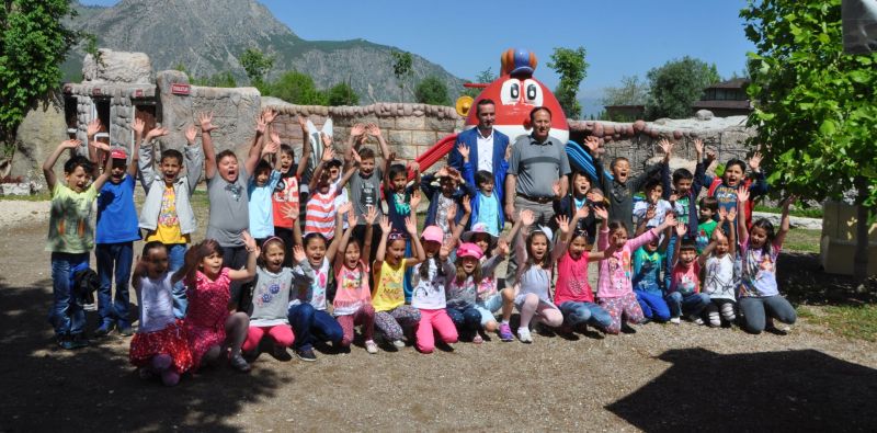 Çocuklar Unutulmaz bir gün yaşadı