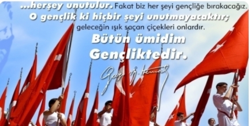 Atatürk'ü Anma Gençlik ve Spor Bayramı  İlçemizde çeşitli etkinliklerle kutlanacak