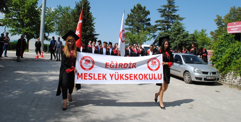 eğirdir haber,akın gazetesi,egirdir haberler,son dakika,Eğirdir MYO 450 Öğrencisini Uğurladı