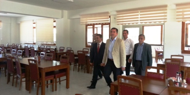 KAYMAKAM ABDULLAH AKDAŞ MAREM'DE İNCELEMELERDE BULUNDU