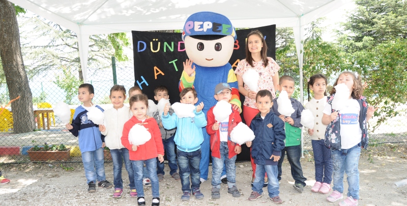 Eğirdir Dündarbey Anaokulu'nda okul öncesi eğitim şenliği yapıldı