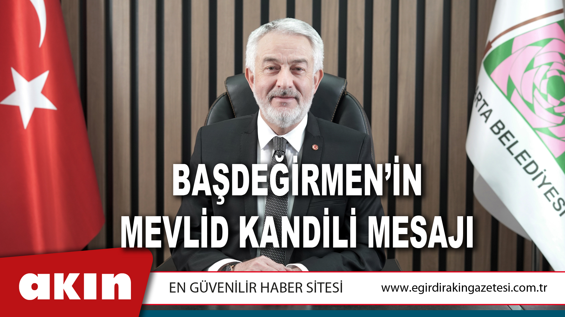 Başdeğirmen’in Mevlid Kandili Mesajı