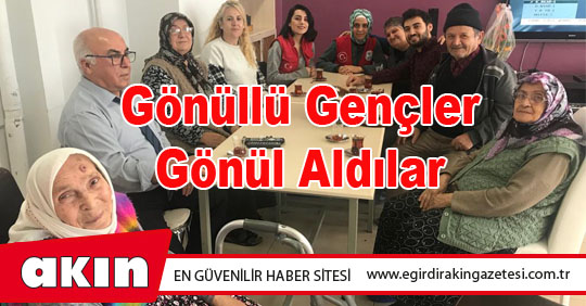 Gönüllü Gençler Gönül Aldılar