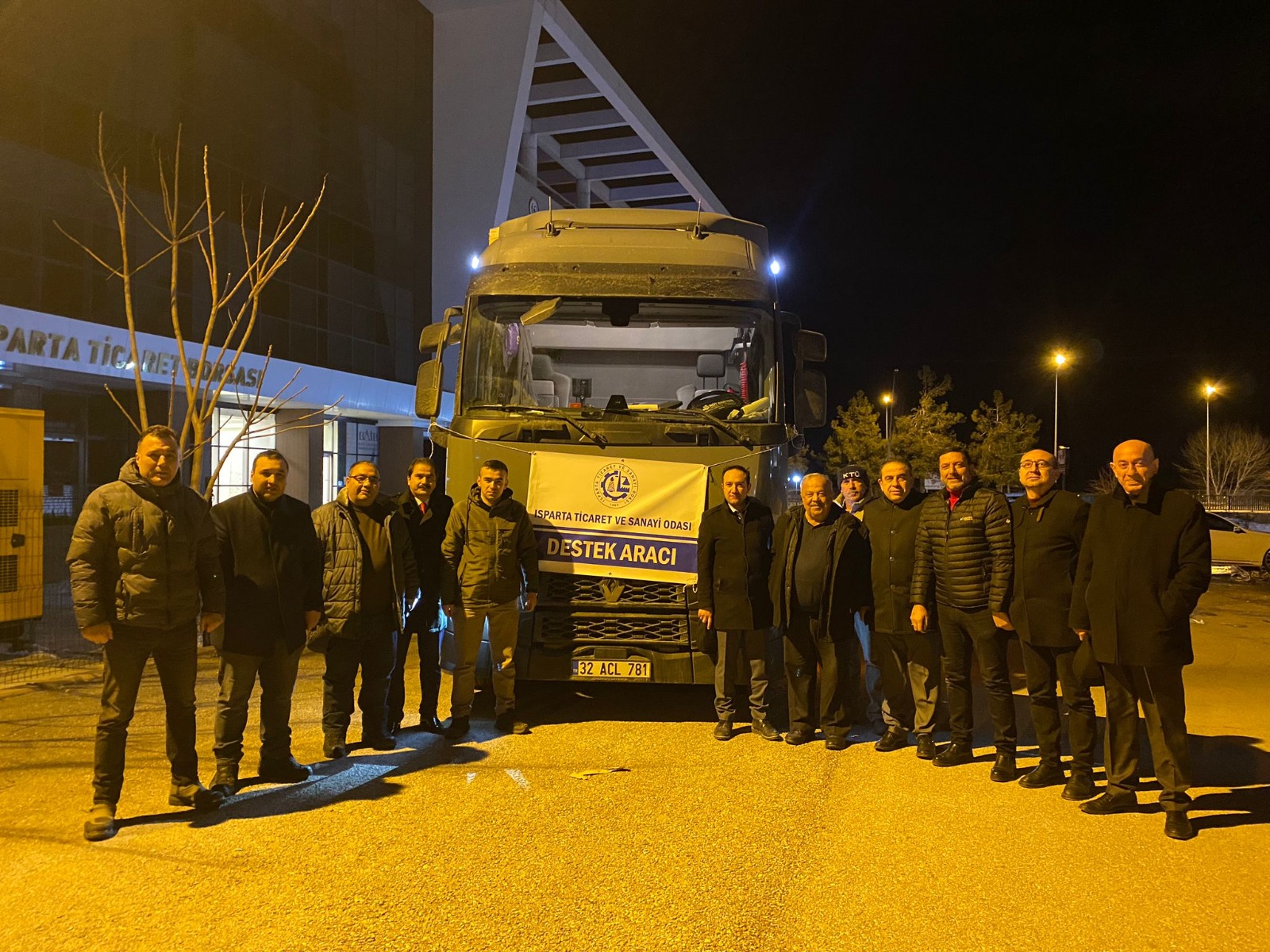 ITSO’nun yardım tırı yola çıktı