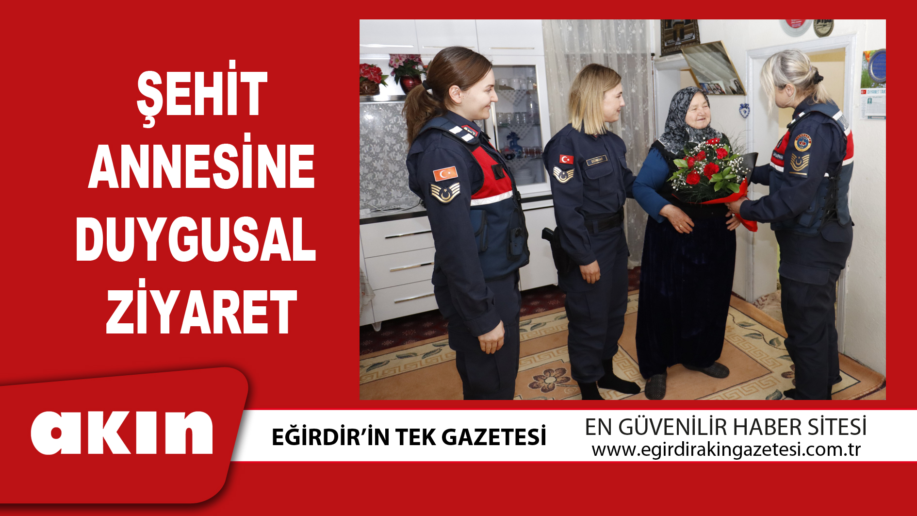 Şehit Annesine Duygusal Ziyaret
