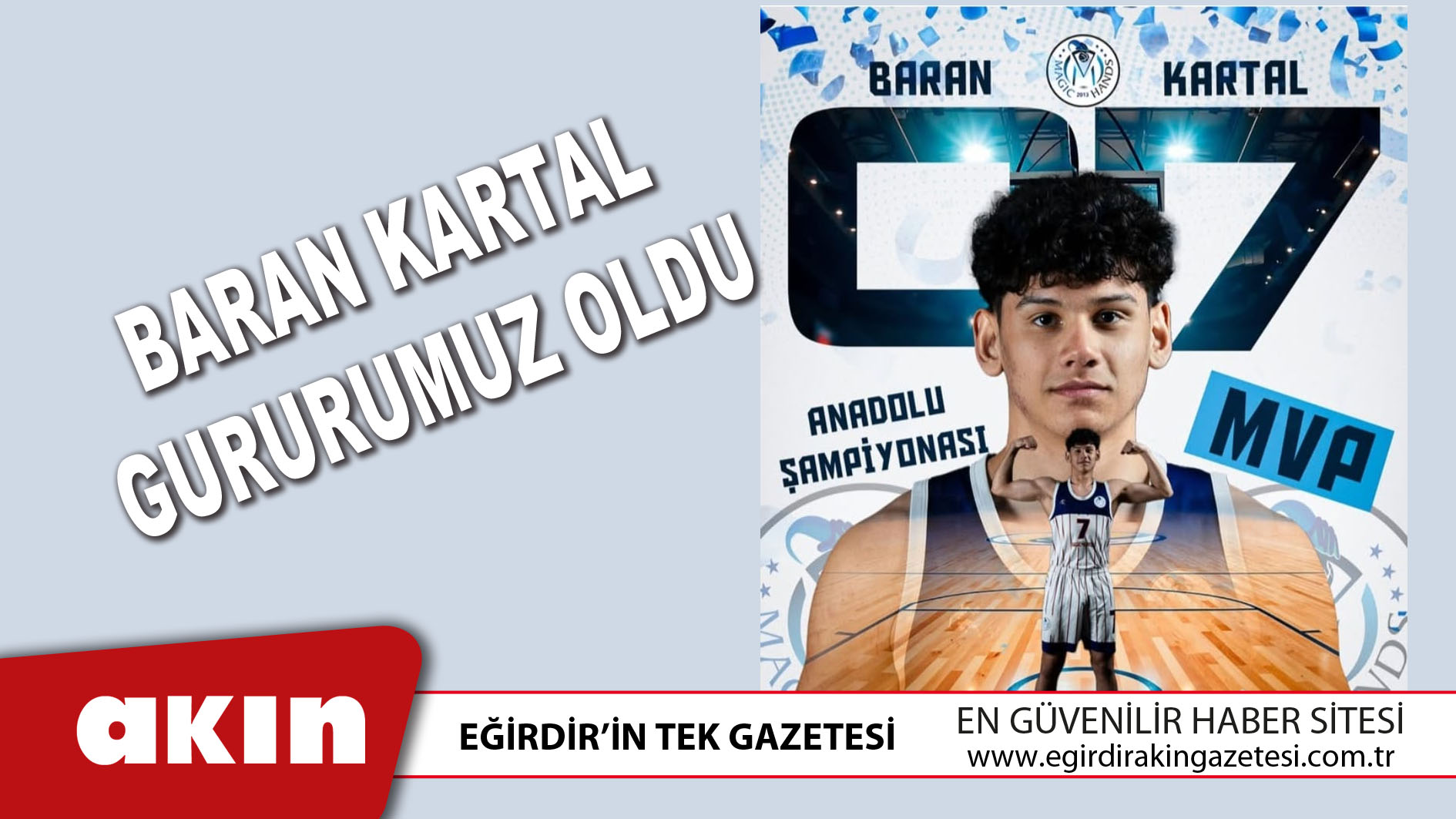 Baran Kartal Gururumuz Oldu