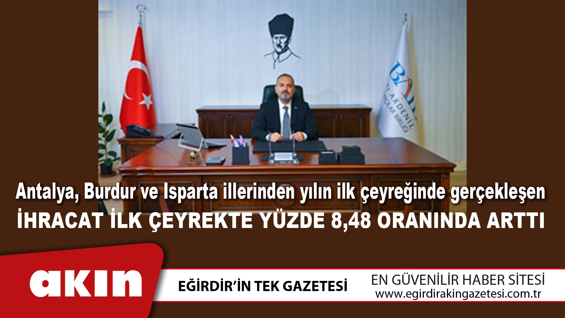 İhracat İlk Çeyrekte Yüzde 8,48 Oranında Arttı