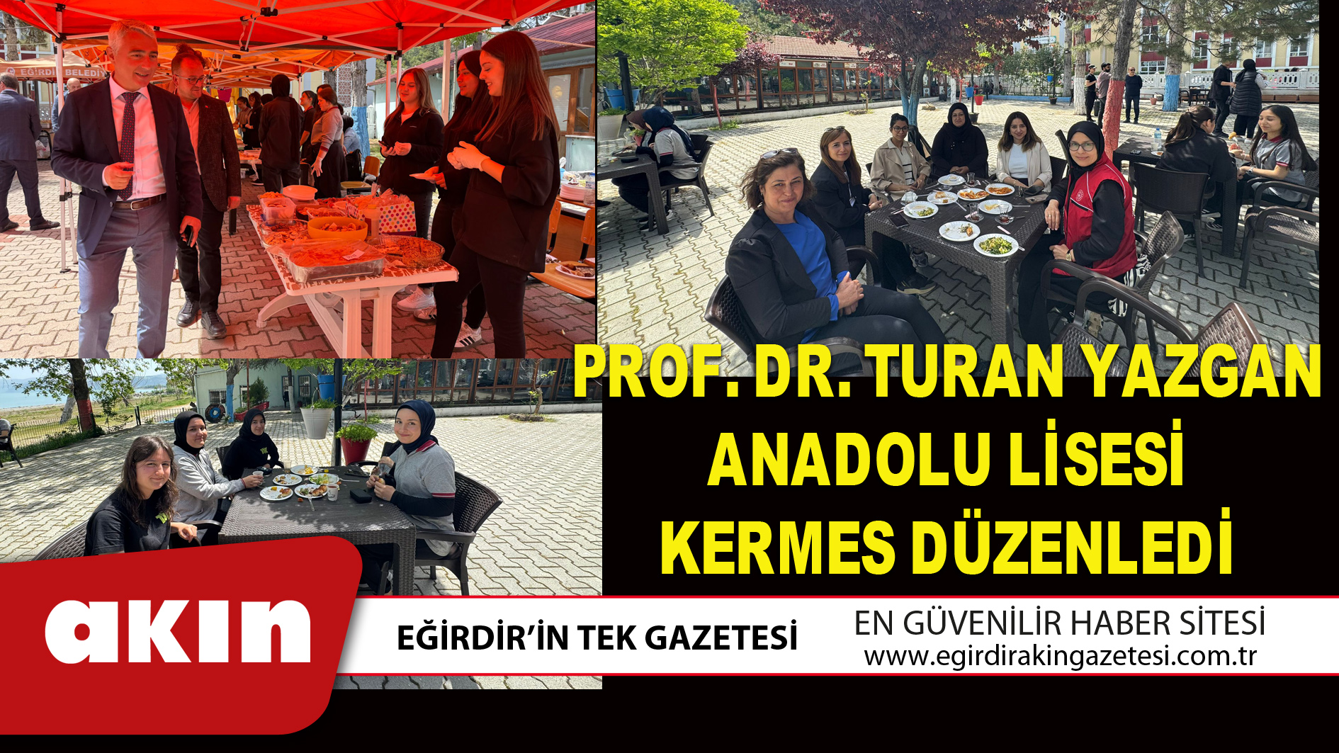 PROF. DR. TURAN YAZGAN ANADOLU LİSESİ KERMES DÜZENLEDİ