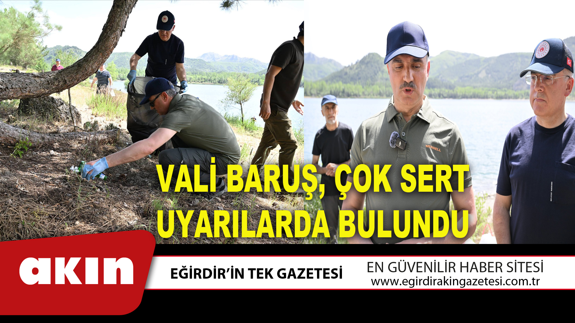 VALİ BARUŞ, ÇOK SERT UYARILARDA BULUNDU