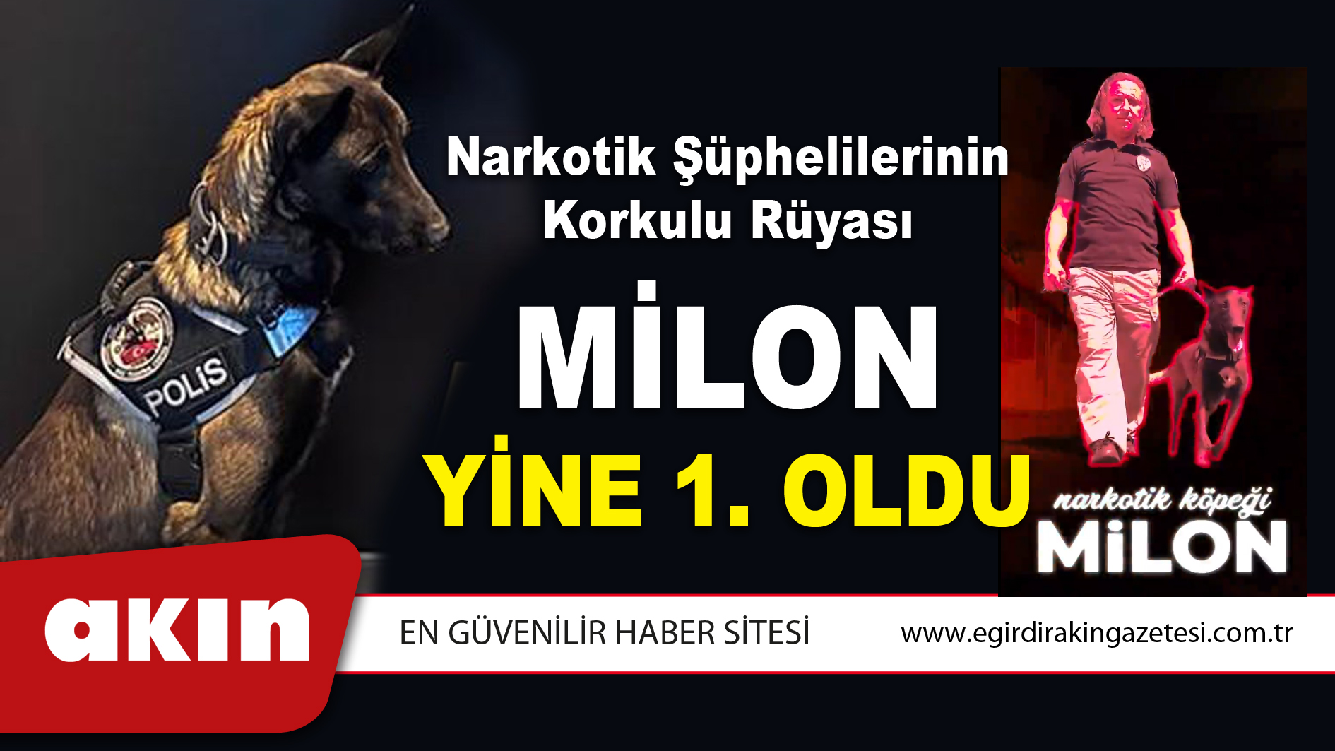 MİLON YİNE 1. OLDU