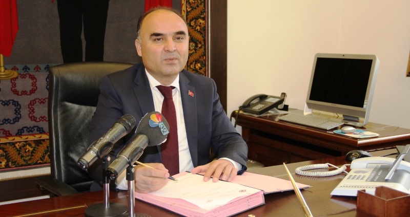 Isparta Valisi Şehmus Günaydın, göreve başladı