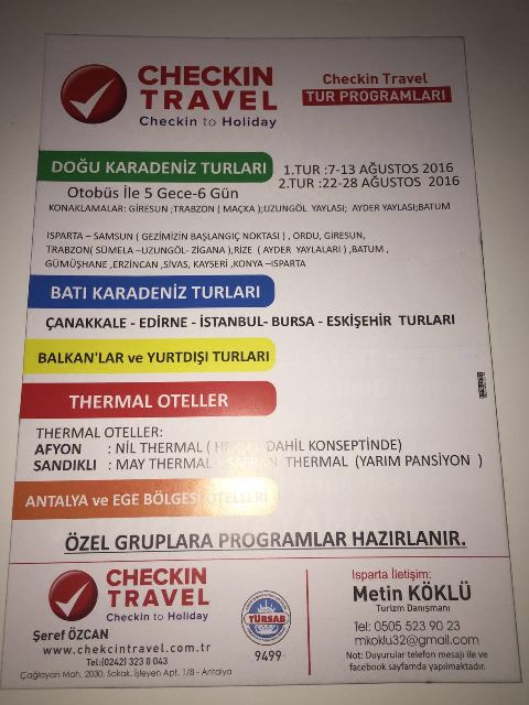 ŞİMDİ TATİL ZAMANI?