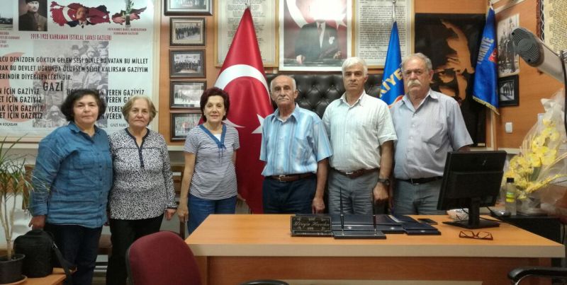 CHP EĞİRDİR İLÇE TEŞKİLATI GAZİLER DERNEĞİ EĞİRDİR ŞUBESİNİ ZİYARET ETTİ