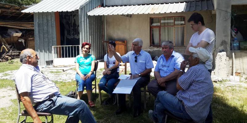 CHP EĞİRDİR İLÇE TEŞKİLATI BABALAR GÜNÜNDE ŞEHİT BABALARINI YALNIZ BIRAKMADI
