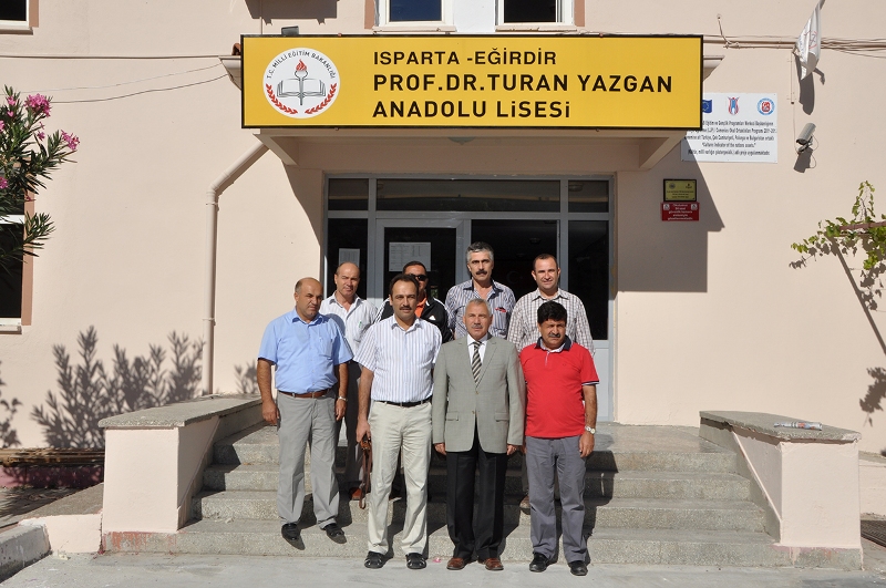 LİSE MÜDÜRLERİNDEN BAŞKAN ÖZMERAL'E TEŞEKKÜR