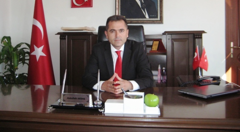 Kaymakam Akdaş'dan Tebrik Mesajı