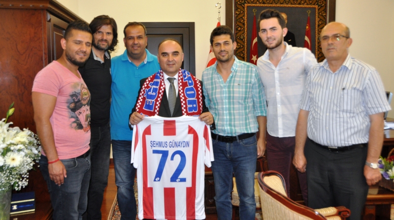Eğirdirspor'dan Vali Günaydın'a Hayırlı Olsun Ziyareti