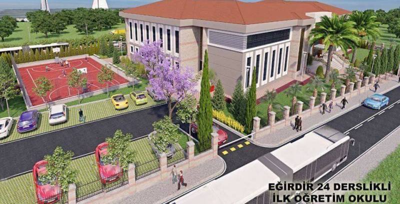 EĞİRDİR?E 2 YENİ OKUL YAPILIYOR