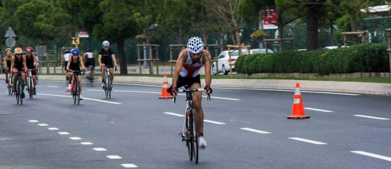 Eğirdirsporlu Abdulkadir Özoğul, İstanbul Triatlonu'nda 2. oldu