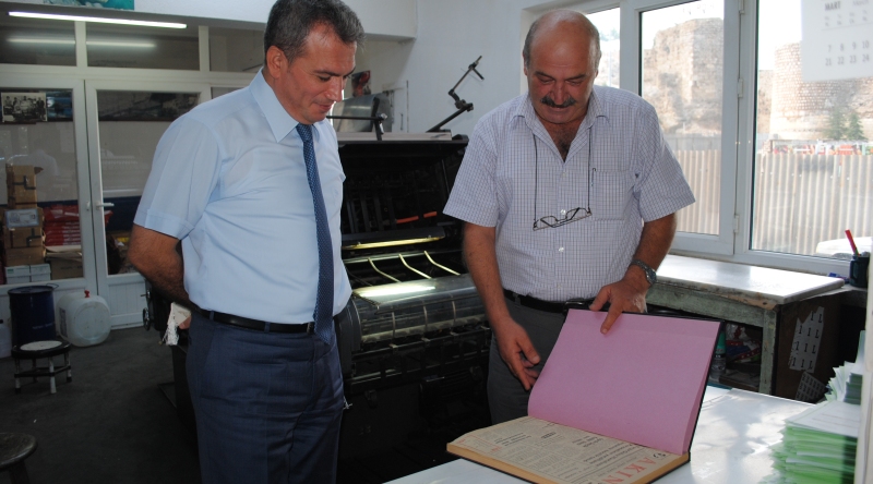 VERGİ DAİRESİ MÜDÜRÜ MEHMET YAĞCI GAZETEMİZİ ZİYARET ETTİ?