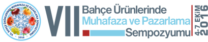 7. Bahçe Ürünlerinde Muhafaza ve Pazarlama Sempozyumu Eğirdir?de Başladı