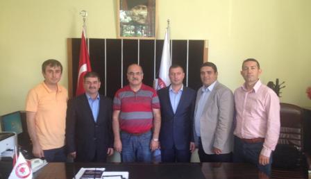 EGİAD VE ESNAF TEMSİLCİLERİ YÜKSEKOKULLARI ZİYARET ETTİ