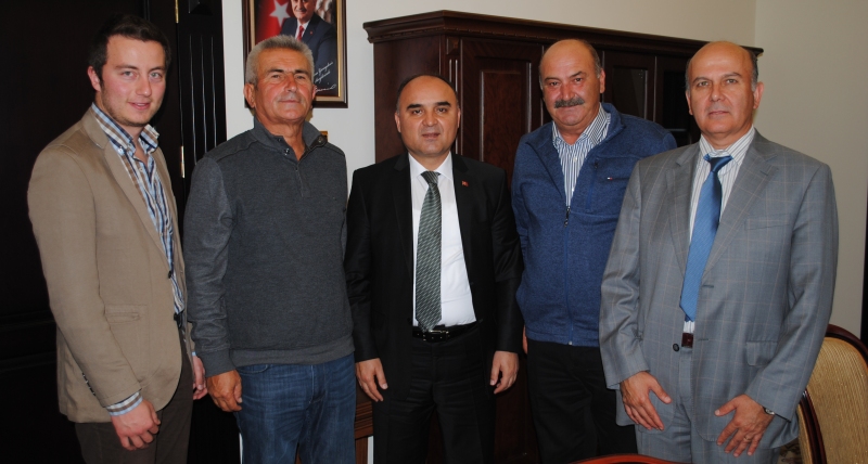 EĞİRDİR ELMASPOR YÖNETİMİ, ISPARTA VALİSİ GÜNAYDIN?I ZİYARET ETTİ?