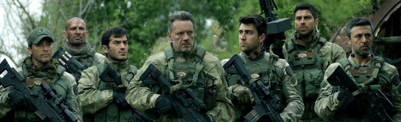 'Dağ 2' Filmi İçin Oyuncular Eğirdir?de Askeri Eğitim Aldı