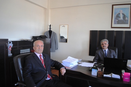 ADD Başkanı Öngün, Mal Müdürü Tepe'yi Ziyaret Etti