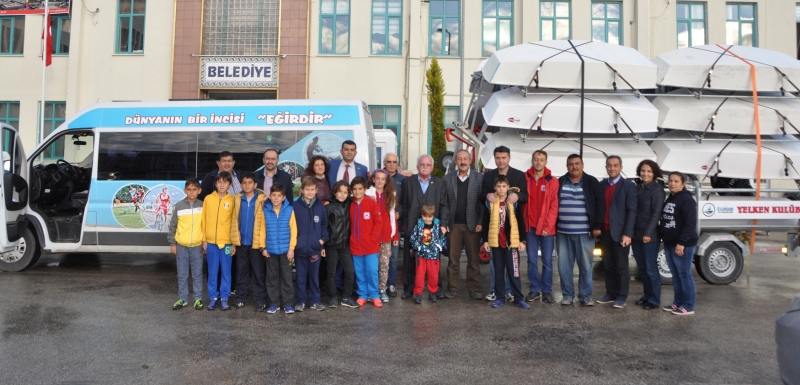 Eğirdir Yelkencileri Muğla'ya uğurlandı