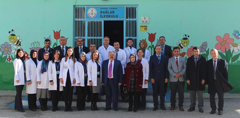 Kaymakam Akdaş?dan Bağlar İlk ve Orta Okuluna Ziyaret