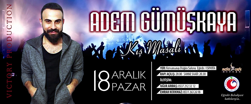 Kış Masalı 18 Aralık'ta Eğirdir'de