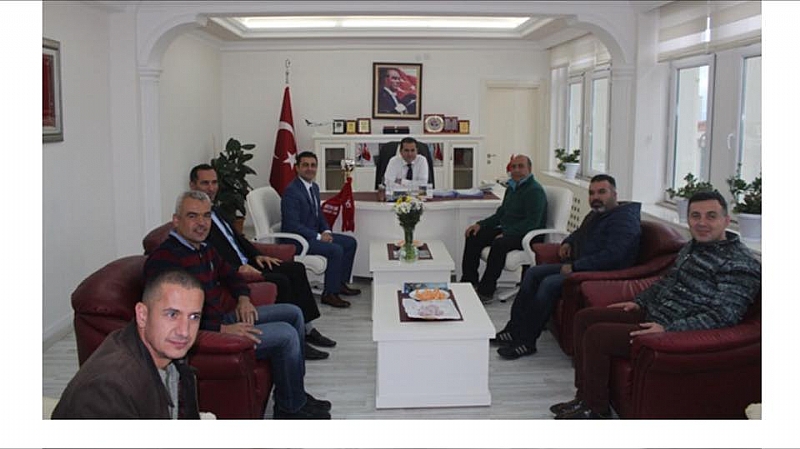 Eğirdir Masterlar Takımından Kaymakam AKDAŞ'a Ziyaret