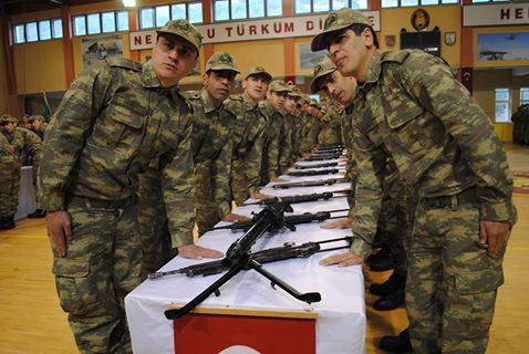 Eğirdir?de 239 Asteğmen Adayı Yemin Ederek Mavi Berelerini Taktılar?