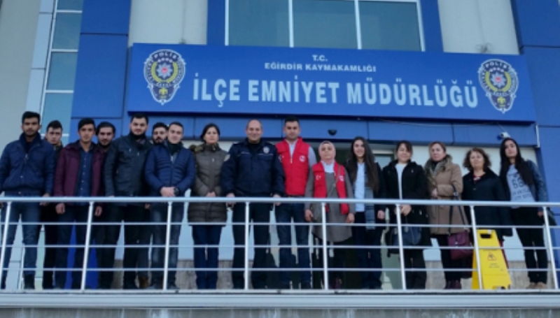EMNİYET MÜDÜRLÜĞÜNE ZİYARETLER DEVAM EDİYOR