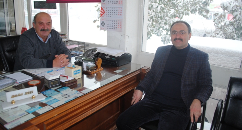 İl Genel Meclisi Üyesi Mustafa Baş gazetemizi ziyaret etti
