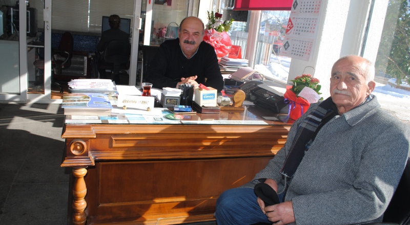 Gaziler Derneği Başkanı Koçaslan?dan Gazetemize Ziyaret