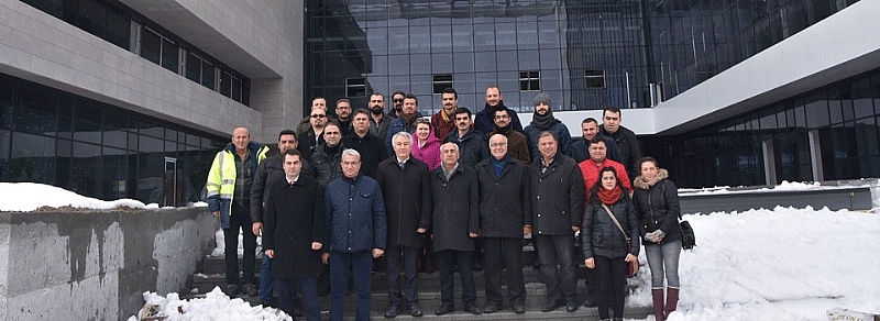 Isparta?lı Gazeteciler Ekonomi Kampüsünü gezdi
