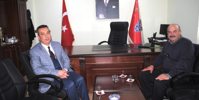 İlçe Emniyet Müdürü Karasakal?ı Ziyaret Ettik