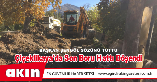 Başkan Şengöl Sözünü Tuttu