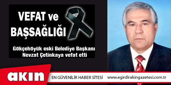 VEFAT ve BAŞSAĞLIĞI