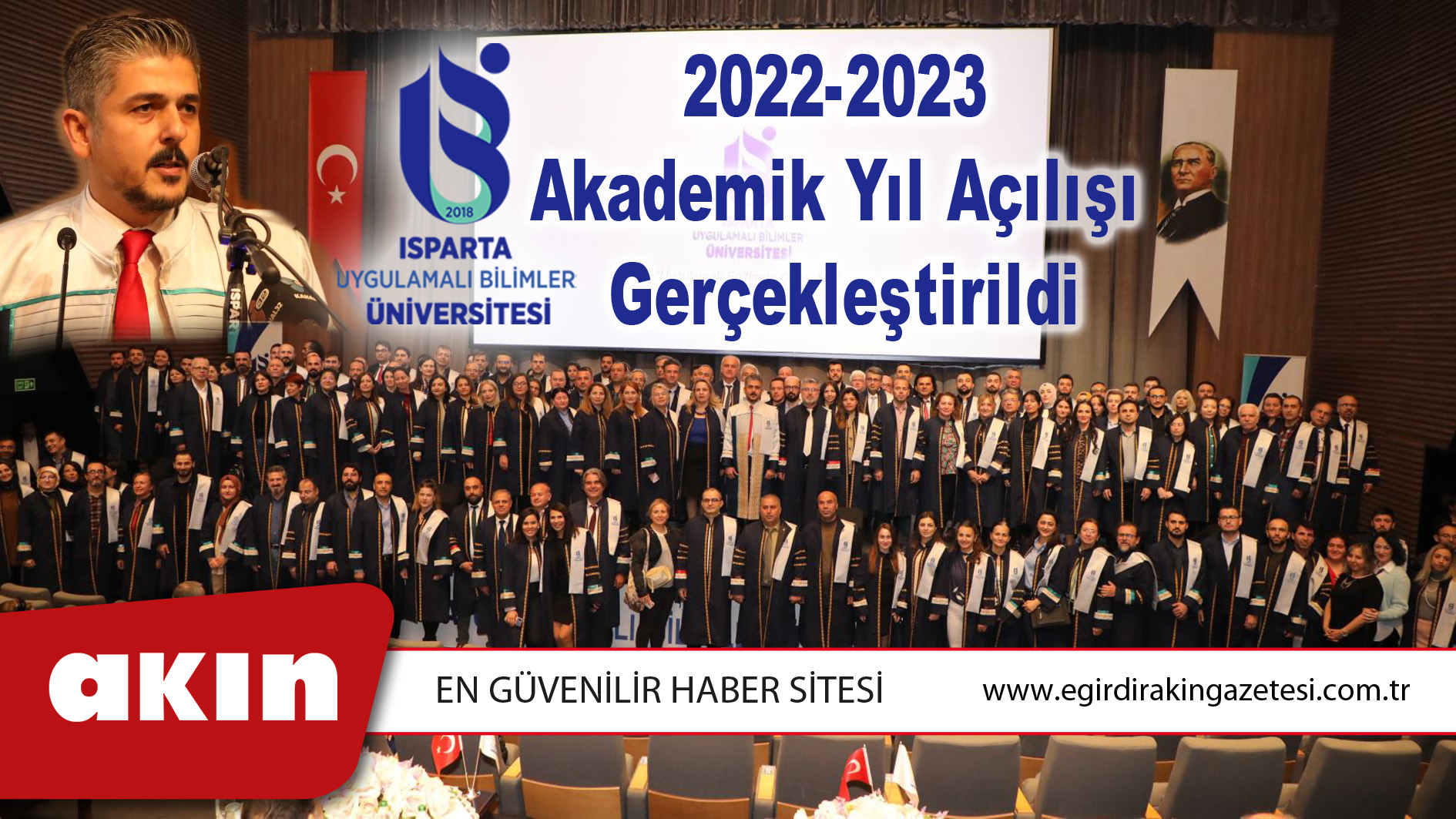 ISUBÜ 2022-2023 Akademik Yıl Açılışı Gerçekleştirildi