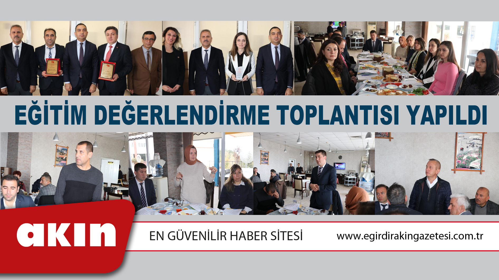 Eğitim Değerlendirme Toplantısı Yapıldı