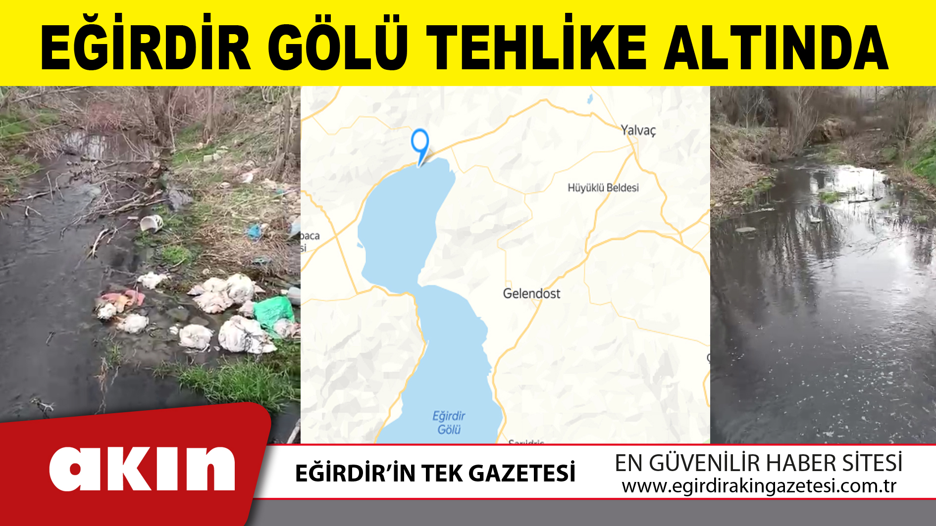 Eğirdir Gölü Tehlike Altında