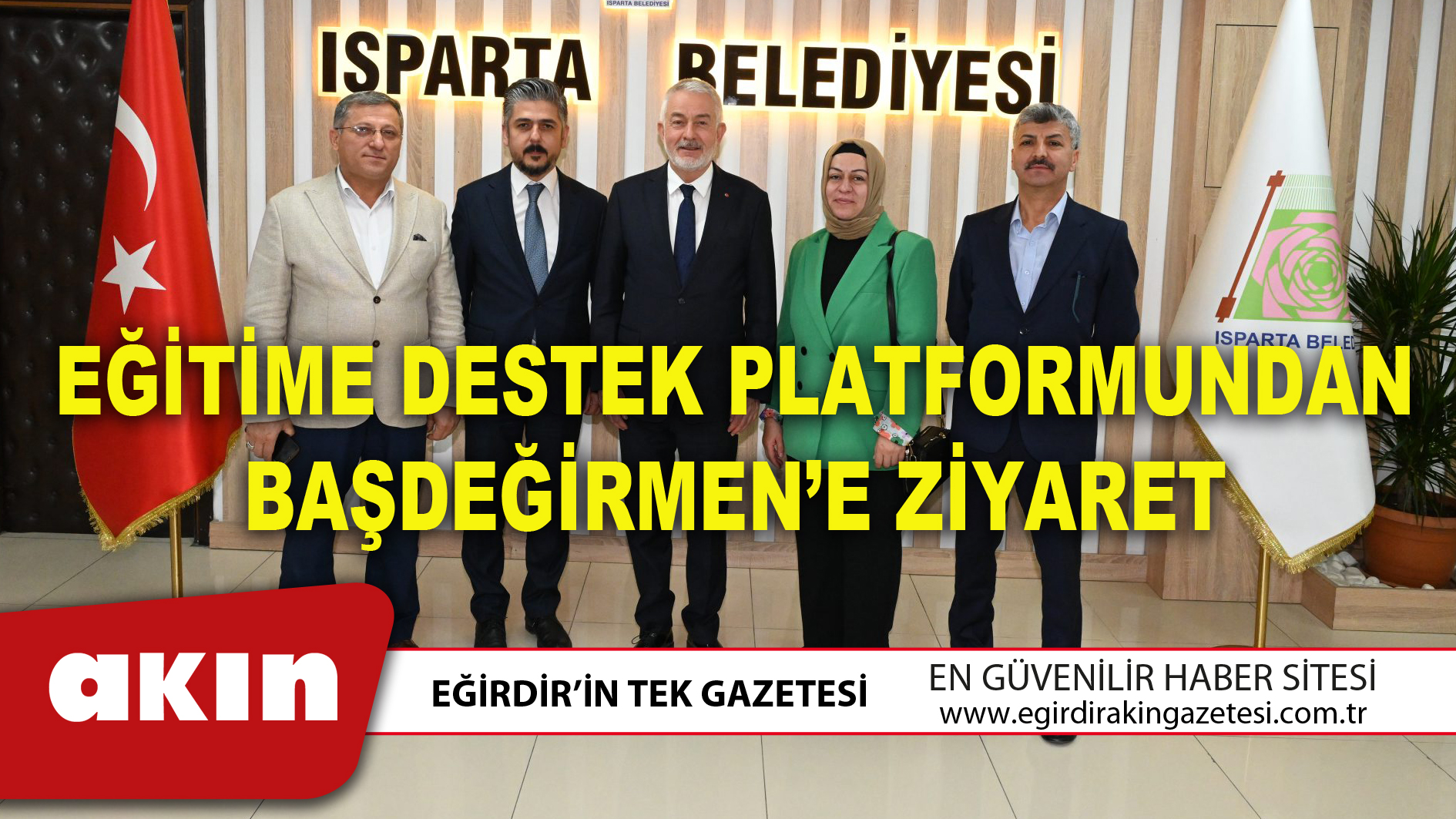 EĞİTİME DESTEK PLATFORMUNDAN BAŞDEĞİRMEN’E ZİYARET
